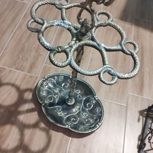 Vintage umbrella stand used, height about 0.5 m