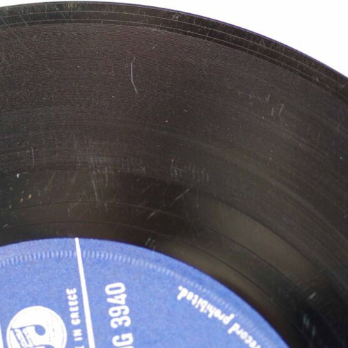 Aliki Vougiouklaki Ta Epangelmata & To Tsirko 7'' vinyl used, laiko