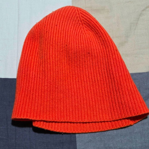 Benetton Kids Hat orange like new, unisex size S