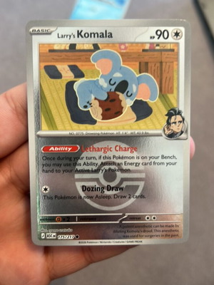 Larry’s Komala 175 Ascended Heroes card like new