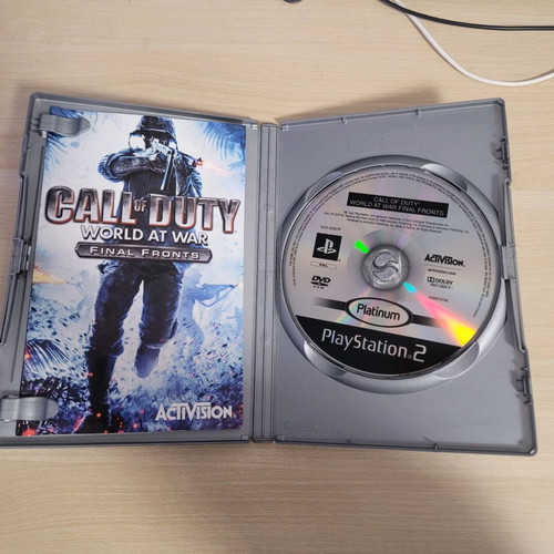 Call Of Duty World At War Final Fronts VF – PS2 – Sous Blister Neuf