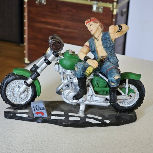 Hells Angel Biker Ornament like new (Harley)
