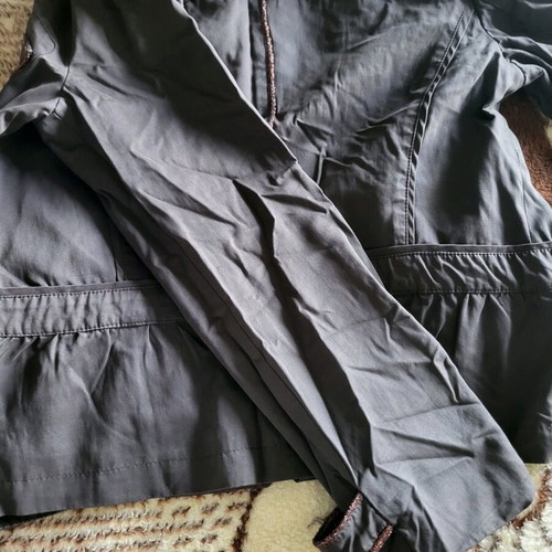 Grama jacket black/brown like new, size L