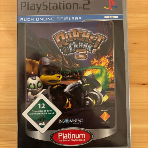 Ratchet and Clank 3 PlayStation 2 used German complete