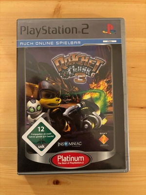 Ratchet and Clank 3 PlayStation 2 μεταχειρισμένο γερμανικό πλήρες