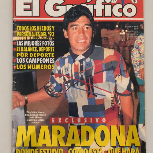 El Gráfico Nº3871 Maradona special edition 75 years