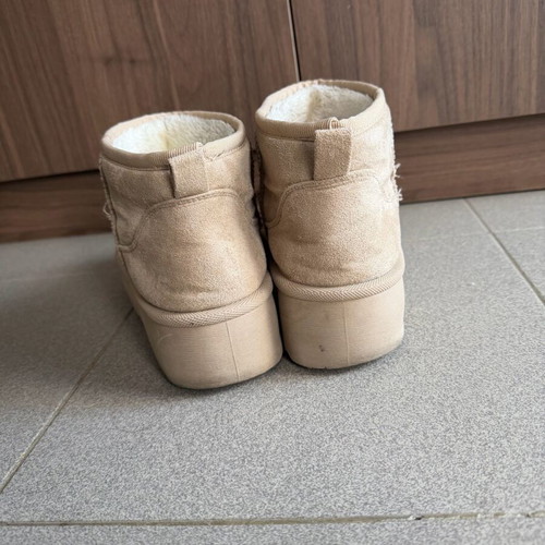 High ankle boot used, size 38, beige