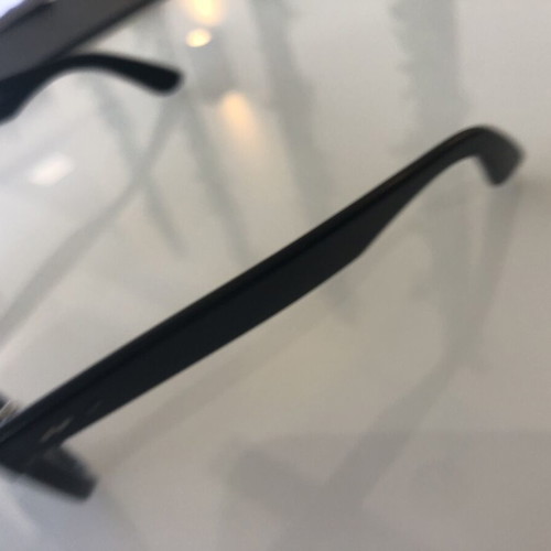 Ray Ban RB2140 Wayfarer sunglasses used, black, size 54 18