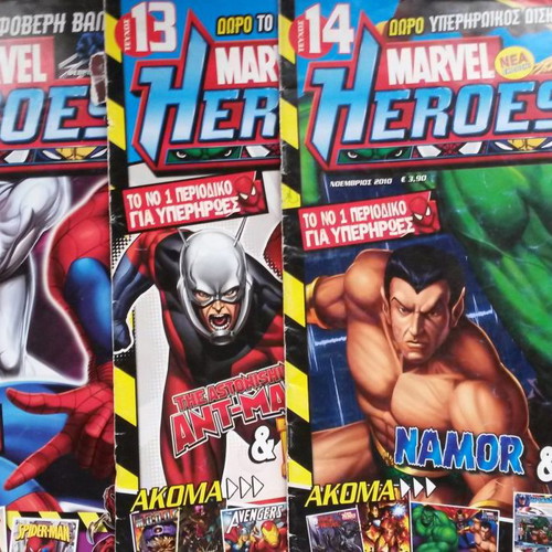 Marvel Heroes used comics