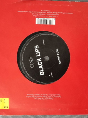 Black Lips 45" vinyl like new, rock
