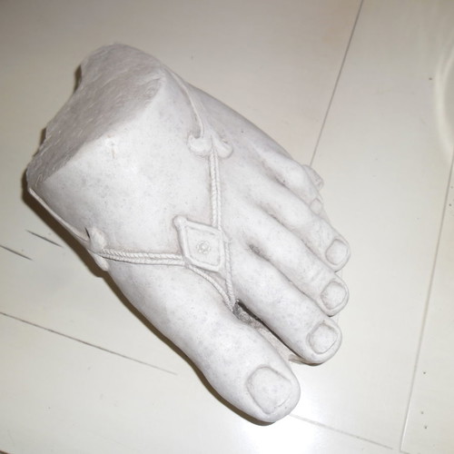 Ancient Greek foot like new 17x11cm