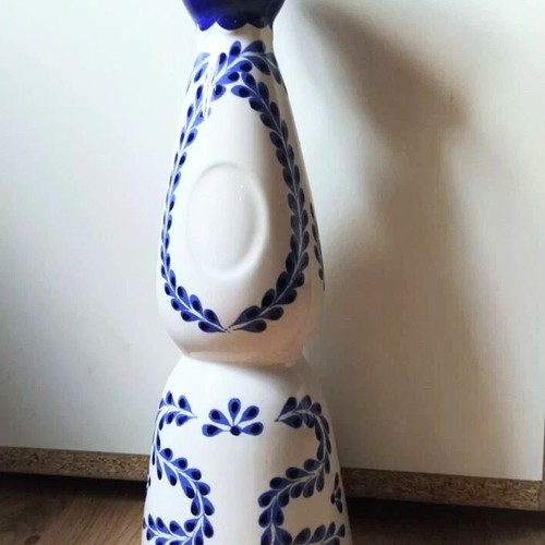 Clase Azul tequila bottle used, authentic Mexican porcelain 750ml