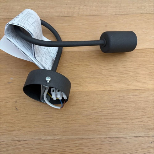 Black wall light new