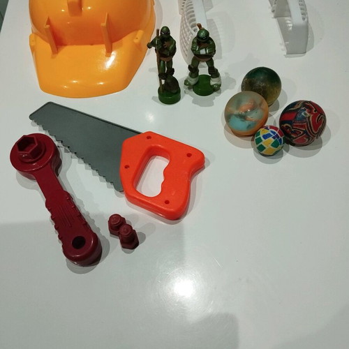 Small toys used, pack