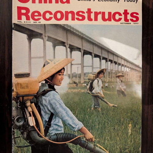 China Pictorial 1977 issue 6 German edition magazine
