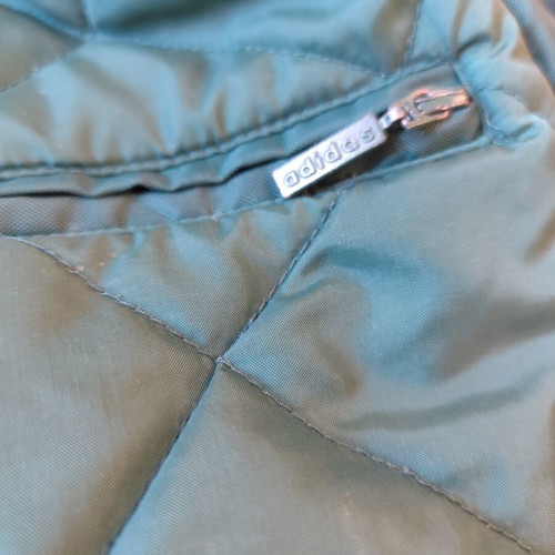 Adidas Vintage Hooded Quilted Jacket XL Green used