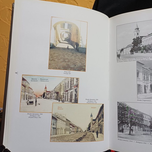 Bistrita album by Oscar Skrabel, town melancholy photobook