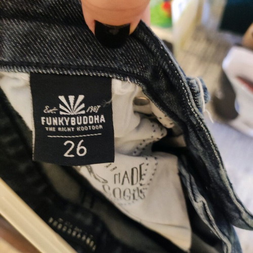 Funky Buddha flared jeans like new, size S 36 8, blue