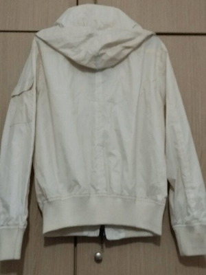 Spring jacket like new, white, size S
