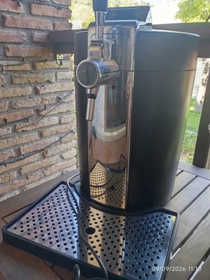 KRUPS BeerTender Heineken μηχανή μπύρας με 8 έξτρα σωληνάκια, βαρελάκι 5L