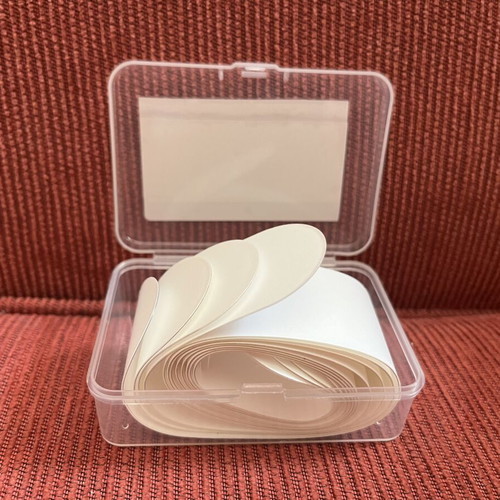 Protective Tape for Tennis Rackets New Pack of 4 Transparent Strips