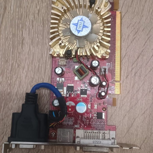 MSI NX8400GS-TD256E CUDA 256MB PCI-E graphics card like new