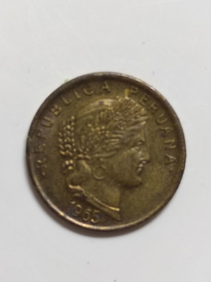 Νόμισμα Peru 10 Centavos 1965 μεταχειρισμένο