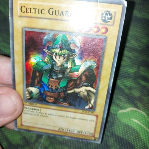Celtic Guardian LOB 1st Edition used Yu-Gi-Oh! card