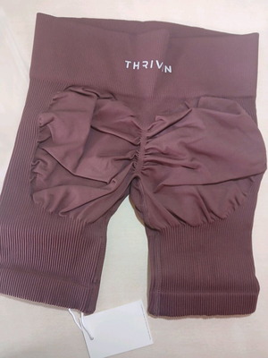 Women's shorts leggings new, red, size XS