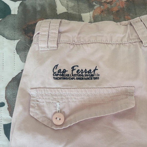Geographical Norway Monte Carlo cargo shorts, men's size M, pink cotton