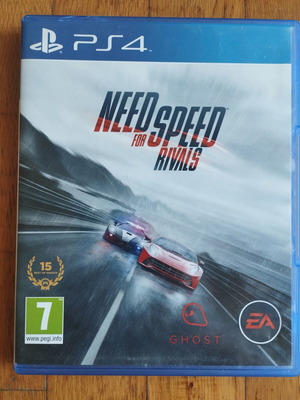 PS4 Need for Speed Rivals μεταχειρισμένο, ελλατωματικός δίσκος και σπασμένη θήκη