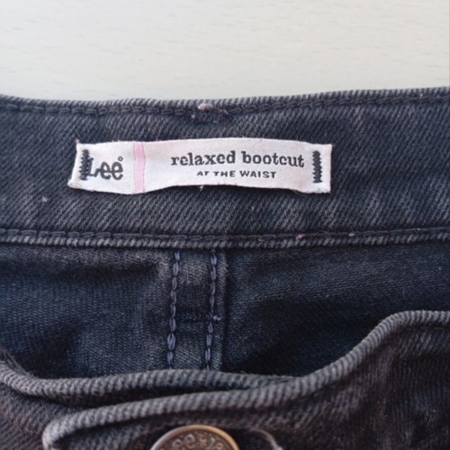 Lee women's bootcut jeans black used, size 4XL