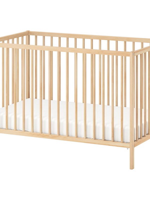 Sniglar baby cot IKEA with Pelleplutt mattress