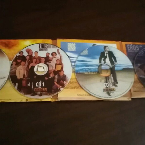 Eros Ramazzoti 4 CDs like new, pop
