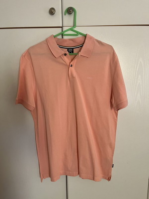 Boss Polo ανδρικό XL-XXL σαν καινούργιο, ροδακινί χρώμα