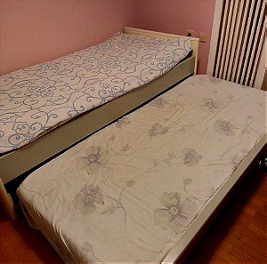 Μονό / Διπλό κρεβάτι με τα στρώματα