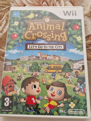 Animal Crossing Let's Go to the City empty game box