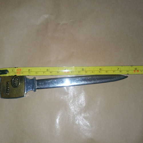 Vintage Esso Pappas Letter Opener used, 1960s