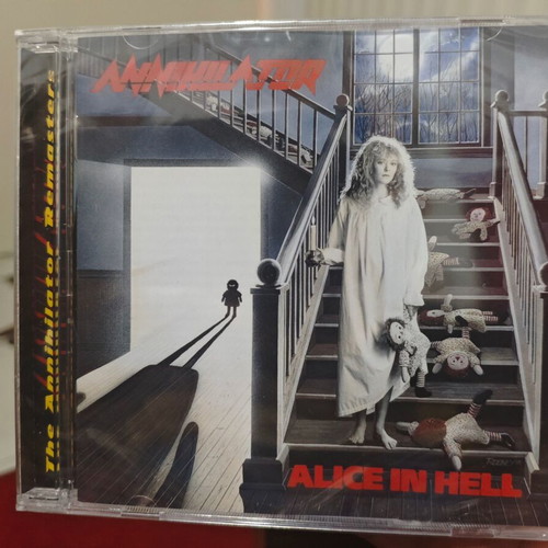 Annihilator Alice In Hell CD remastered sealed with bonus tracks