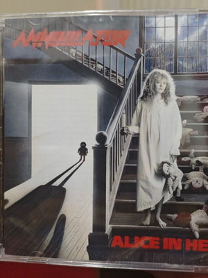 Annihilator Alice In Hell CD remastered sealed with bonus tracks