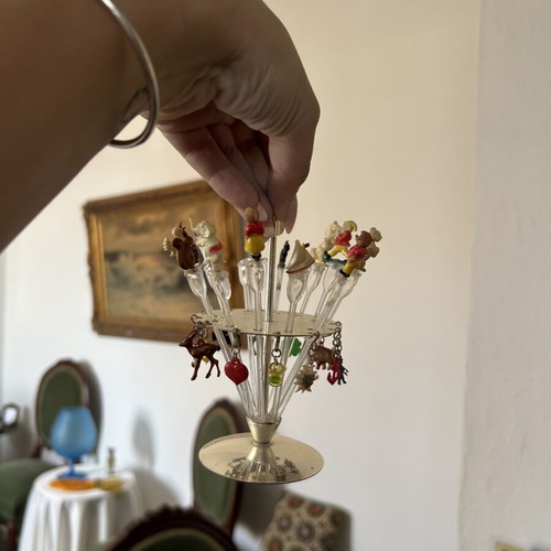 Vintage sticks used, unique decorative item