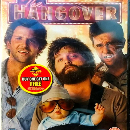 The Hangover DVD new comedy movie with Bradley Cooper, subtitled