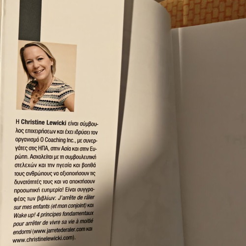 Stop Grumbling by Christine Lewicki used, self-help book