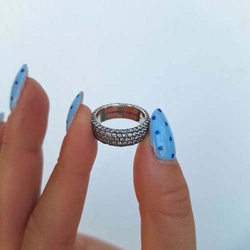 Pandora ring size 56 like new, silver