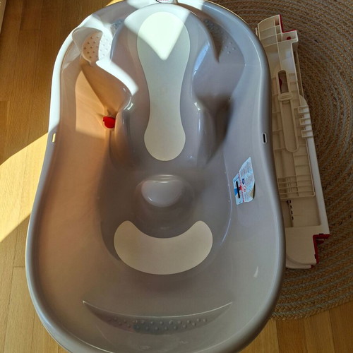 Ok Baby Onda Evolution Grey Baby Bath Tub like new