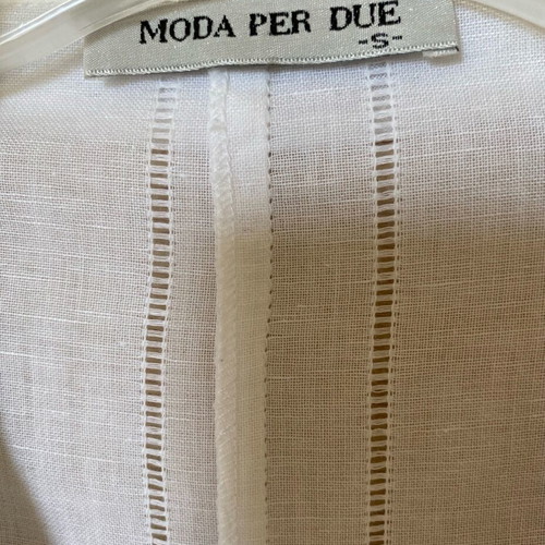 Linen jacket used, white, size S