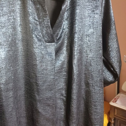 Satin long shirt new