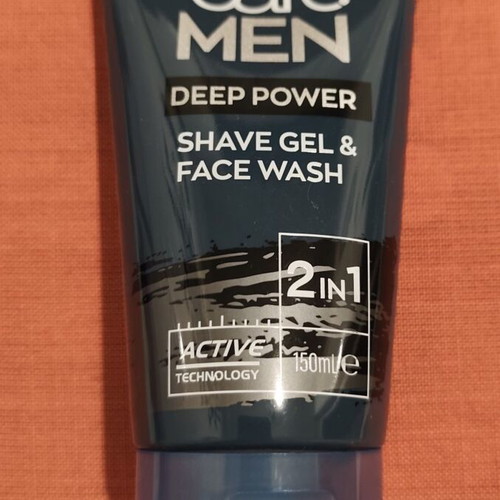 Avon Care Men Deep Power shave gel and face wash 150 ml new