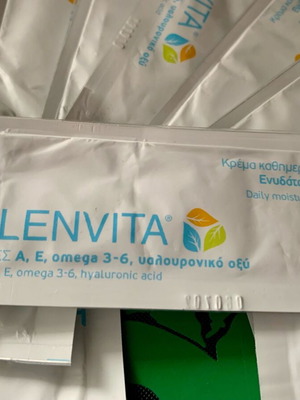 Helenvita daily moisturizing cream 10x5g new