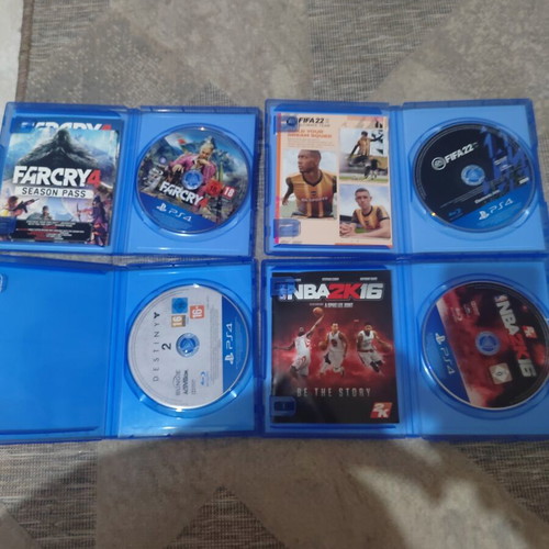 PlayStation 4 PS4 games bundle, 4 pieces